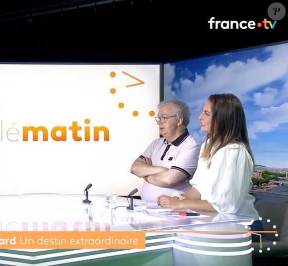 Flavie Flamant face à Dominique Besnehard sur le plateau de "Télématin" ce lundi 30 juin 2025. Capture d'écran France 2.