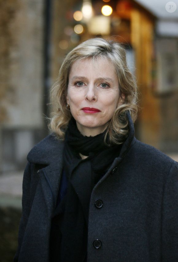 L'actrice Karin Viard pose lors d'un photocall pour les films L'Amour Est Un Crime Parfait et Lulu Femme Nue dans le cadre du 22ème Festival du Film de Sarlat 2013 à Sarlat, dans le sud-ouest de la France, le 14 novembre 2013. Photo by Patrick Bernard/ABACAPRESS.COM