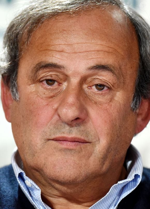 Michel Platini sur RMC Sport à Paris, France, le 30 octobre 2018. 
Photo par Alain Apaydin/ABACAPRESS.COM