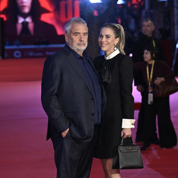 Luc Besson;Sarah Saldmann à la première du film "Dracula" de L.Besson lors de la 20ème édition du festival du film de Rome le 24 octobre 2025. Backgrid UK/ Bestimage