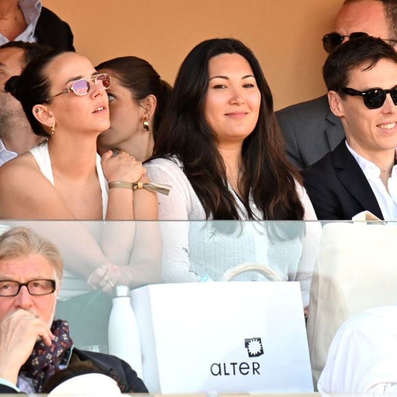 Pauline Ducruet, Marie et Louis Ducruet lors de la finale du Rolex Masters 1000 de Monte-Carlo à Roquebrune-Cap-Martin le 14 avril 2024.

© Bruno Bebert / Bestimage