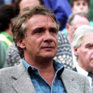 Michel Sardou pendant les Internationaux de France à Roland Garros, Paris, France. (photo non datée) Photo by APS-Medias/ABACAPRESS.COM
