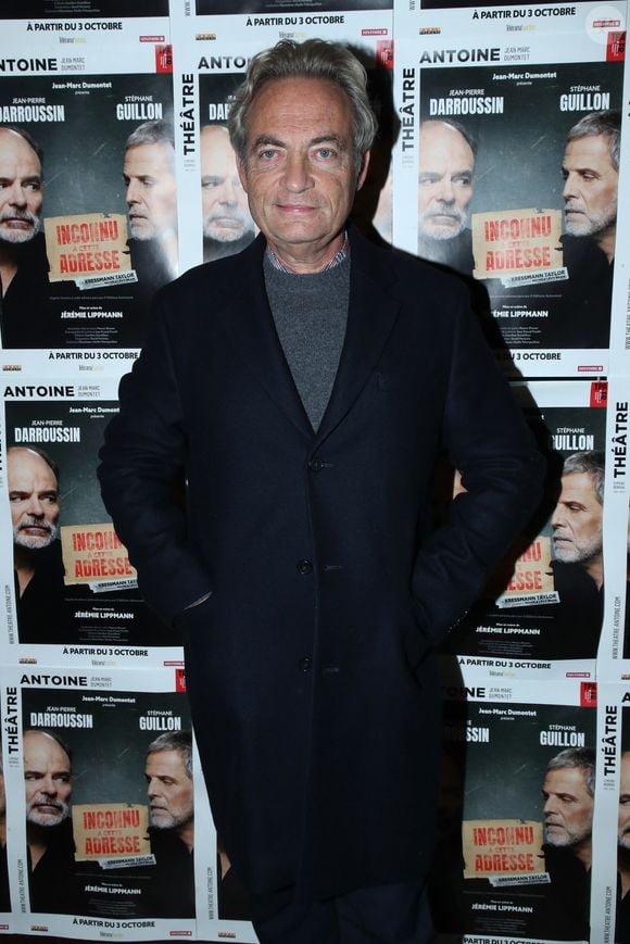 Emmanuelle Devos, couronnée par deux César, poursuit une brillante carrière au cinéma. 

Exclusif - Gilles Cohen - Générale de la Pièce "Inconnu à cette adresse" au Théâtre Antoine à Paris, France, le 28 Novembre 2024. 

© Bertrand Rindoff / Bestimage