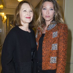 Nathalie Baye et sa fille Laura Smet - Soirée des "Révélations César 2015" à l'hôtel Meurice à Paris le 12 janvier 2015.
OLIVIER BORDE / BESTIMAGE