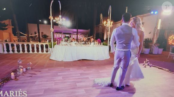 Mariage de Laury et Anthony lors de l'épisode de "Mariés au premier regard 2025" du 7 avril, sur M6