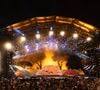 La deuxième édition a eu lieu les 27 et 28 juin à Juan-les-Pins et sera diffusée ce mardi 15 juillet 2025 sur TF1.
Exclusif - Enregistrement de l'émission "L'humour à la plage" pour la 2eme édition du festival de Juan les Pins à la pinède Gould le 27 juin 2025. © Bruno Bebert / Bestimage