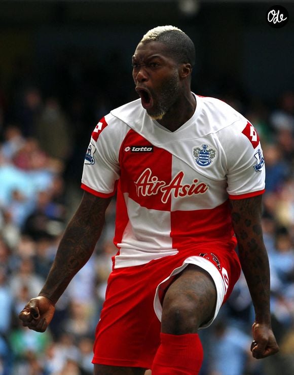 L'ancien international français a pris sa retraite professionnelle il y a plus de 10 ans.

Photo d'archive datée du 13 mai 2012 montrant Djibril Cissé, joueur du QPR, célébrant son but. Dave Thompson/PA Wire/Abaca