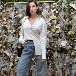 Exclusif - Jade Leboeuf et Stéphane Rodrigues à la présentation de la liqueur St-Germain à Paris, le 23 janvier 2020. 

Photo : Veeren / Bestimage