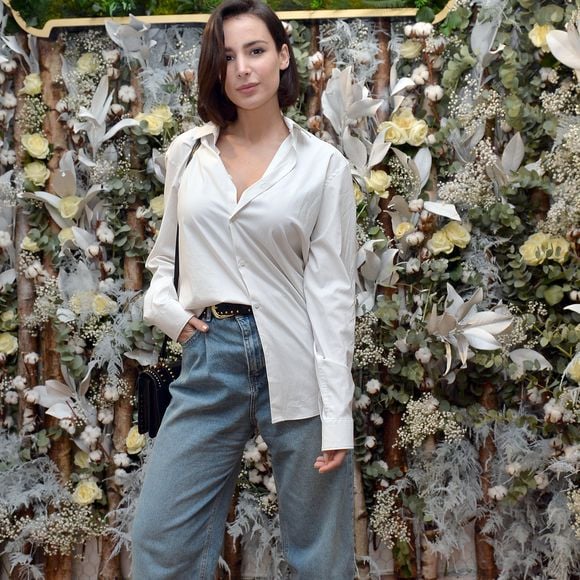 Exclusif - Jade Leboeuf et Stéphane Rodrigues à la présentation de la liqueur St-Germain à Paris, le 23 janvier 2020. 

Photo : Veeren / Bestimage