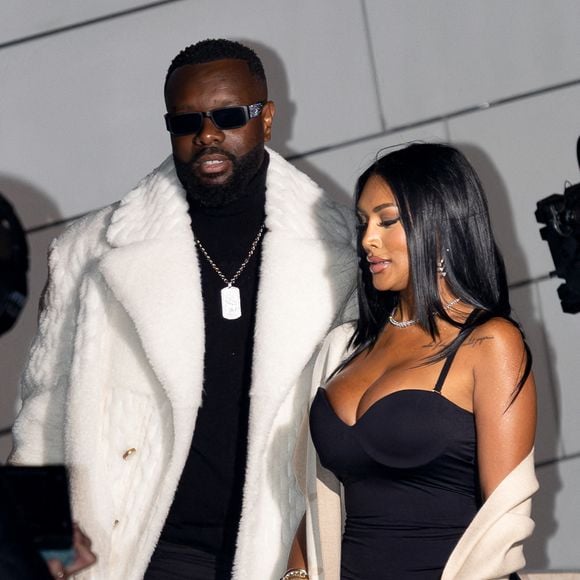 Gims et sa nouvelle compagne - Les célébrités au défilé Louis Vuitton "Collection Homme Prêt-à-Porter Automne/Hiver 2026-2027" lors de la Fashion Week de Paris, le 20 janvier 2026

© Florian Lavielle / Bestimage