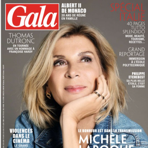 Michèle Laroque en couverture du magazine "Gala", numéro du 17 avril 2025