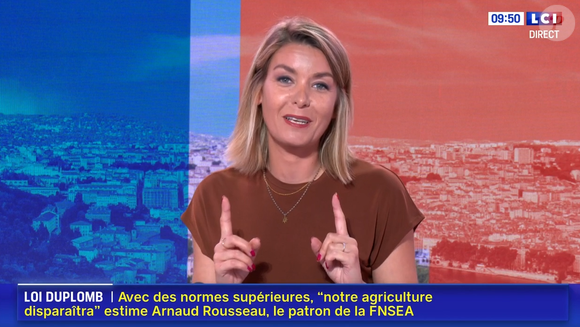 Départ de la journaliste Anne-Chloé Bottet après 8 ans passés à l'animation de la matinale de LCI.