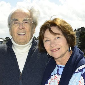 Exclusif  - Rendez-vous avec Macha Méril et son mari Michel Legrand en thalassothérapie au centre Thalassa à Dinard, le 28 avril 2015.

Photo : JLPPA / Bestimage