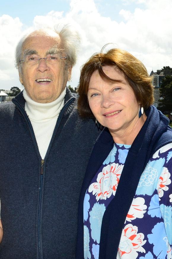 Exclusif  - Rendez-vous avec Macha Méril et son mari Michel Legrand en thalassothérapie au centre Thalassa à Dinard, le 28 avril 2015.

Photo : JLPPA / Bestimage