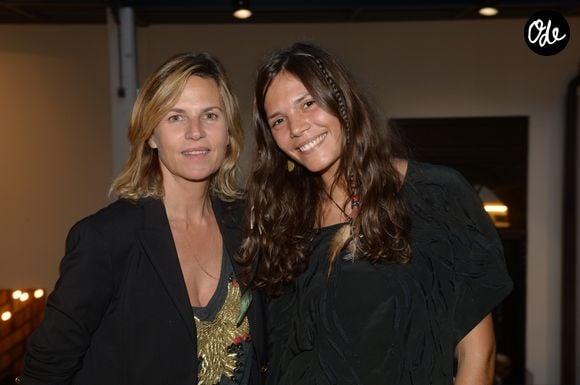 Exclusif - Virginie Couperie-Eiffel et sa fille Vanille Clerc - Presentation de la collection "Yepa, princesse de l'hiver" de la marque Swildens chez Merci a Paris, le 26 septembre 2013.

© Bestimage