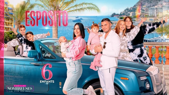 Instagram du couple, Tiffanie et Olivier Esposito ("Familles Nombreuses").
Crédit : Instagram