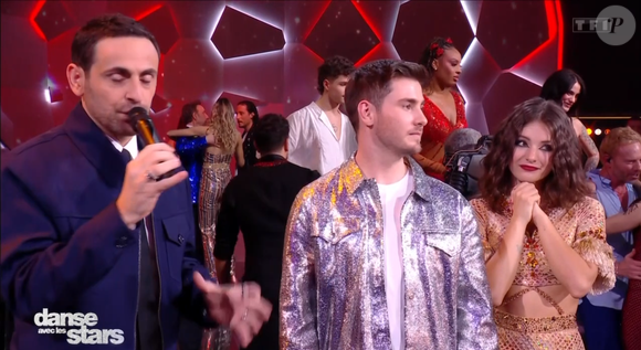 Julien Lieb dans Danse avec les stars, capture d'écran TF1
