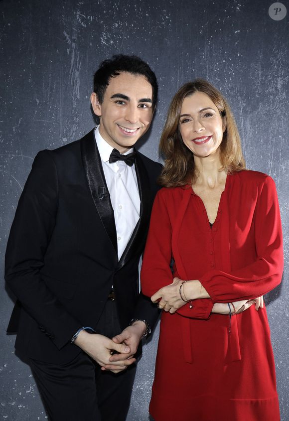 Exclusif - Véronique Mounier et Jordan de Luxe lors de l'enregistrement de l'émission 'L'Instant De Luxe" pour la chaine Non Stop People. Le 14 décembre 2020
© Cédric Perrin / Bestimage