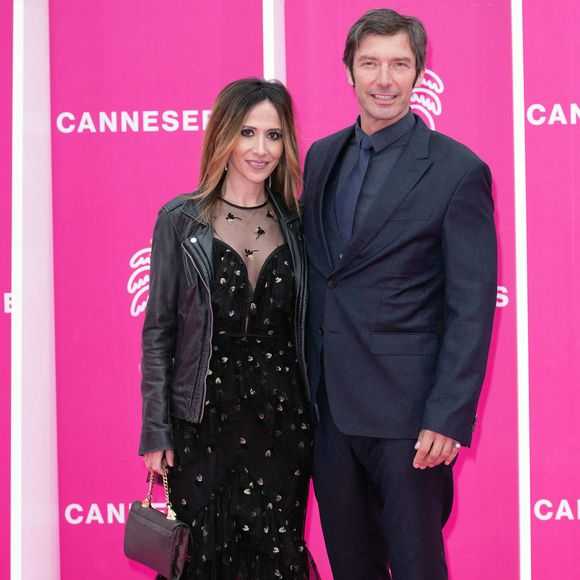 Franck Semonin et Fabienne Carat assistent au tapis rose du 5ème Festival de Cannes, le 06 avril 2022 à Cannes, France. Photo by David Niviere/ABACAPRESS.COM
