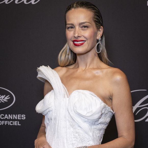 Petra Nemcova - Photocall du dîner "Chopard Universe 2025" à l'aéroport de Mandelieu lors du 78ème Festival International du Film de Cannes le 19 mars 2025. © Olivier Borde/Bestimage