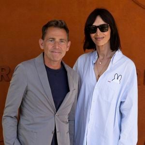 Géraldine Maillet et Daniel Riolo au village lors des Internationaux de France de Tennis de Roland Garros 2025. Paris, le 30 mai 2025.
© Moreau / Jacovides / Bestimage