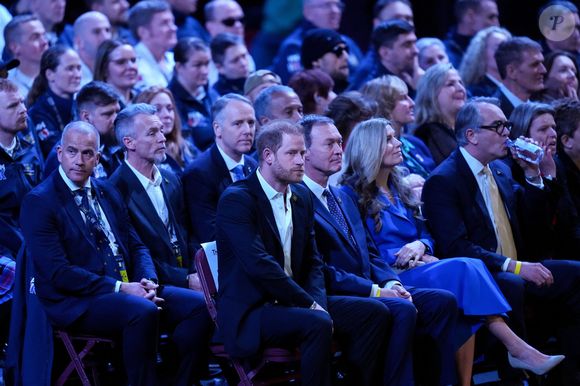 Prince Harry - Cérémonie de clôture des Invictus Games à Vancouver au Canada le 16 février 2025 © Darryl Dyck/The Canadian Press via ZUMA Press