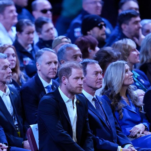 Prince Harry - Cérémonie de clôture des Invictus Games à Vancouver au Canada le 16 février 2025 © Darryl Dyck/The Canadian Press via ZUMA Press
