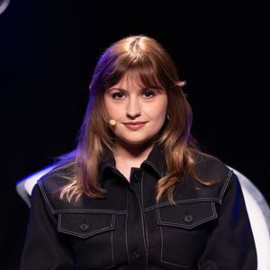 Exclusif - Marine lors de l'enregistrement de l'émission "La chanson secrète N°14", présentée par Nikos Aliagas et diffusée le 26 décembre sur TF1, à Paris le 9 décembre 2025. © Jacovides-Moreau/Bestimage