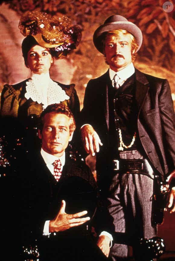 Archives - Katharine Ross, Robert Redford et Paul Newman sur le tournage du film "Butch Cassidy et le Kid". En 1969 © SNAP-Entertainment Pictures / Zuma Press / Bestimage