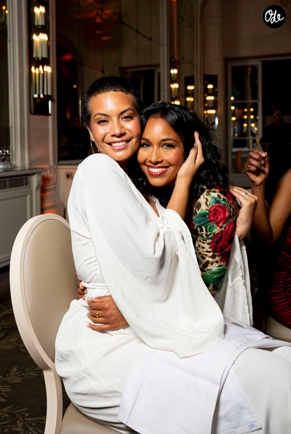 Exclusif - Vaimalama Chaves, Clémece Botino lors du Dîner de Gala caritatif "Kelina" au restaurant Le Pré Catelan à Boulogne-Billancourt le 24 novembre 2025. © Pierre Perusseau/Bestimage