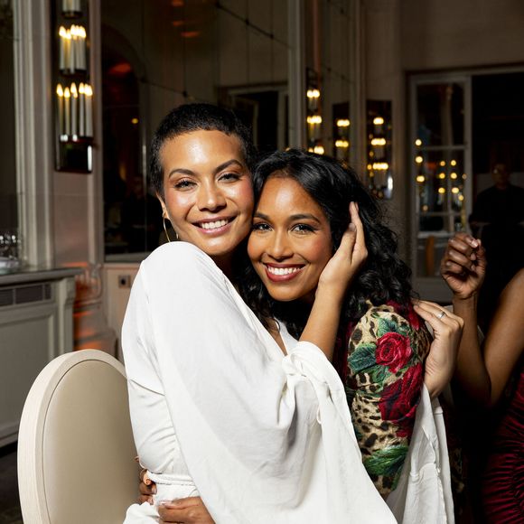 Exclusif - Vaimalama Chaves, Clémece Botino lors du Dîner de Gala caritatif "Kelina" au restaurant Le Pré Catelan à Boulogne-Billancourt le 24 novembre 2025. © Pierre Perusseau/Bestimage