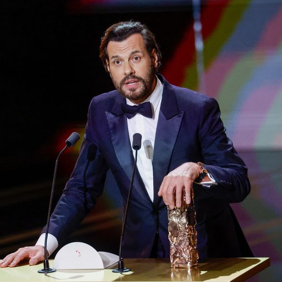 L'acteur Laurent Lafitte vient de remporter le prestigieux César du meilleur acteur pour son rôle marquant dans le film "La femme la plus riche du monde".

Laurent Lafitte (montre Jaeger-LeCoultre) (Meilleur acteur dans La Femme la plus riche du monde) lors de la cérémonie des César à l'Olympia à Paris, France © Borde-Jacovides/Bestimage
