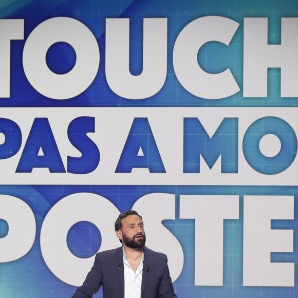 Cyril Hanouna, sur le plateau de l’émission « TPMP » (Touche pas à mon poste) présentée par C.Hanouna et diffusée en direct sur C8, Paris, France, le 13 février 2025. © Jack Tribeca / Bestimage