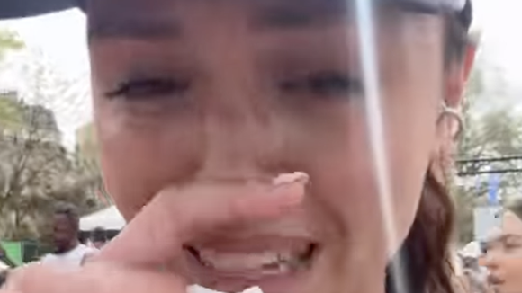Capture vidéo de Diane Leyre sur Instagram.