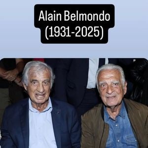 Mort d'Alain Belmondo, Instagram