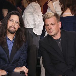 Exclusif - Philippe Manoeuvre, Lulu Gainsbourg, Benjamin Biolay lors de l'enregistrement de l'émission "Le Grand Echiquier - Spéciale Serge Gainsbourg" présentée par C.Chazal et A.Manoukian et diffusée le 7 avril 2026 sur France 2, à Paris, France, le 17 septembre 2025. © Jack Tribeca/Bestimage