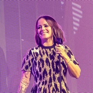 Alizée, qui partage sa vie avec Grégoire Lyonnet, s’est produite pour la première fois à Ajaccio, sa ville natale, dans le cadre de sa tournée célébrant ses 25 ans de carrière.

Exclusif - Alizée Lyonnet lors de la tournée "I Gotta Feeling" au Dôme de Paris. © Jack Tribeca / Bestimage