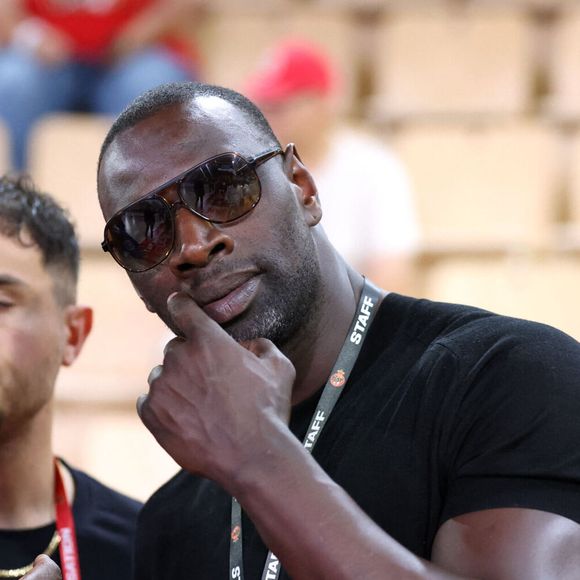 Omar Sy - Célébrités assistent à la victoire de Monaco qui a remporté le match 4 de la finale de Betclic Élite face à Paris (80-74), Monaco le 22 juin 2025. © Stephane Pillaud / PsnewZ / Bestimage