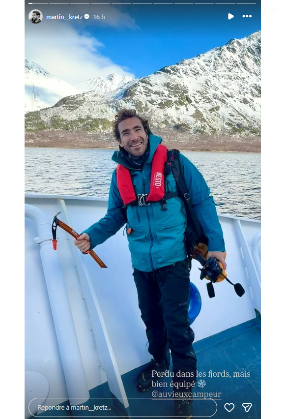 Pour cela, direction Tromsø, la porte d'entrée incontournable pour explorer la magie du Grand Nord. 

Martin Kretz en vacances avec ses amis.