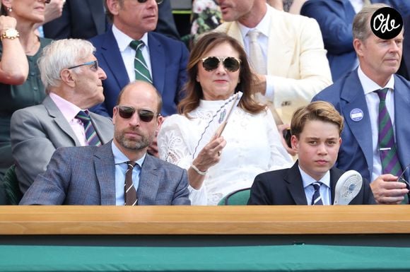 Le prince William et le prince George à Wimbledon, le 12 juillet 2026.

© Mirrorpix / Bestimage