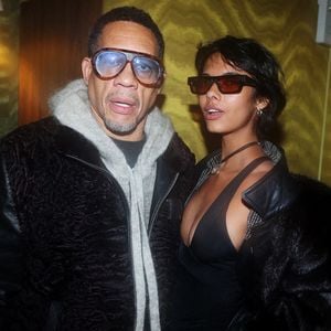 JoeyStarr et sa petite amie Pauline Latchoumanin assistent à la soirée d'ouverture du club 'Le Flirt' le 07 novembre 2024 à Paris, France. Photo Jerome Domine/ABACAPRESS.COM