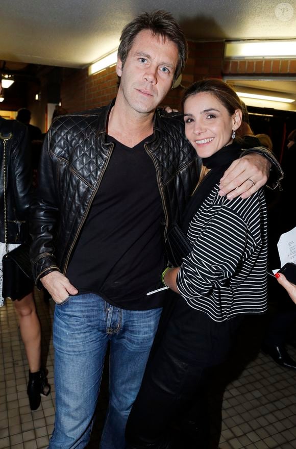 Exclusif - Le prince Emmanuel Philibert de Savoie et la princesse Clotilde (Courau) - People au concert de Johnny Hallyday au POPB de Bercy a Paris - Jour 2. Le 15 juin 2013 Borde-Corlouer-Jacovides-Moreau / Bestimage