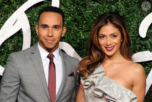 Lewis Hamilton, Nicole Scherzinger - Cérémonie "The British Fashion Awards" 2014 à Londres, le 1er décembre 2014.

AGENCE / BESTIMAGE