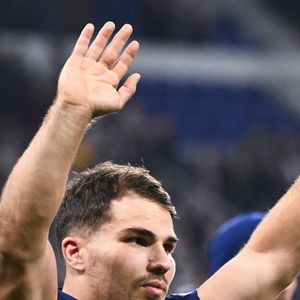 Antoine Dupont lors du match entre la France et la Nouvelle-Zélande au Stade de France le 16 novembre 2024 à Saint Denis, France. ( Photo de Federico Pestellini)