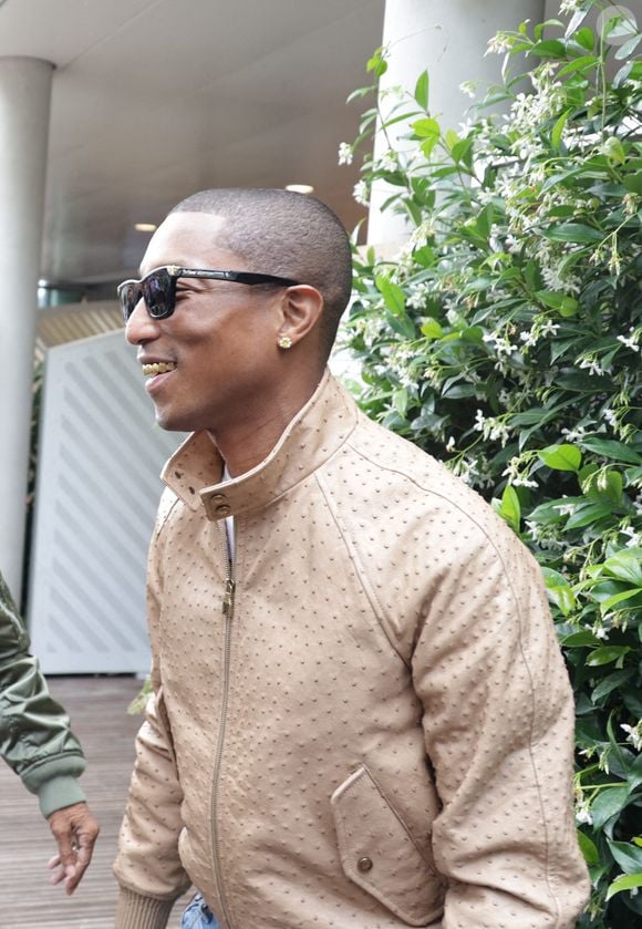 Pharrell Williams est vu à Roland Garros le 8 juin 2025 à Paris, France. © Nasser Berzane/ABACAPRESS.COM