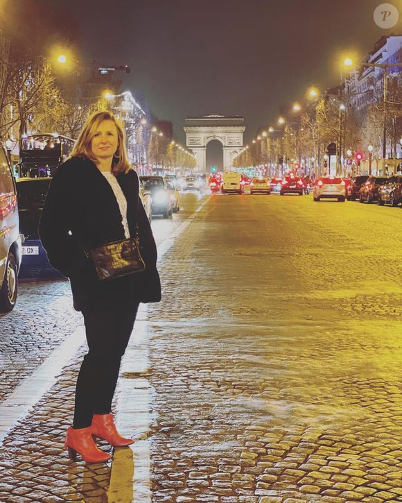 Marie-Alix Jeanson de "Familles nombreuses" de sortie à Paris. Capture Instagram.