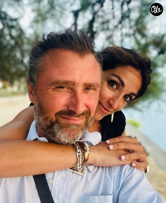 Alexandre Brasseur, selfie avec Isabelle Regourd, partagé sur Instagram le 15 août 2022.