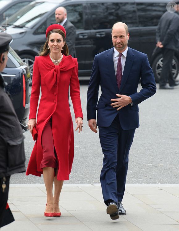 Le prince William, prince de Galles, et Catherine (Kate) Middleton, princesse de Galles - 10 March 2025.
