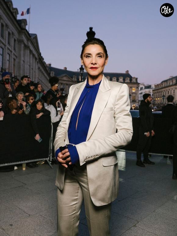 Clotilde Courau au défilé Tom Ford "Collection Femme Prêt-à-Porter Automne/Hiver 2026-2027" lors de la Fashion Week de Paris, le 4 mars 2026
© Delpech / Melloul / Sarkissian / Bestimage