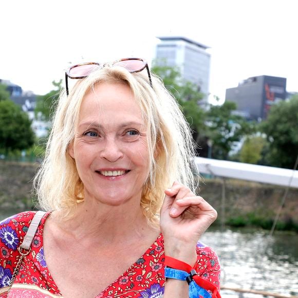 Alexandra  Vandernoot lors du 9ème Trophée de la Pétanque gastronomique au Port Yacht Marina à Paris, le 29 juin 2023. 
© Cédric Perrin / Bestimage